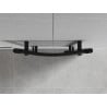 Mexen Ares Calorifer de baie 900 x 500 mm, 372 W, Neagră - W102-0900-500-00-70