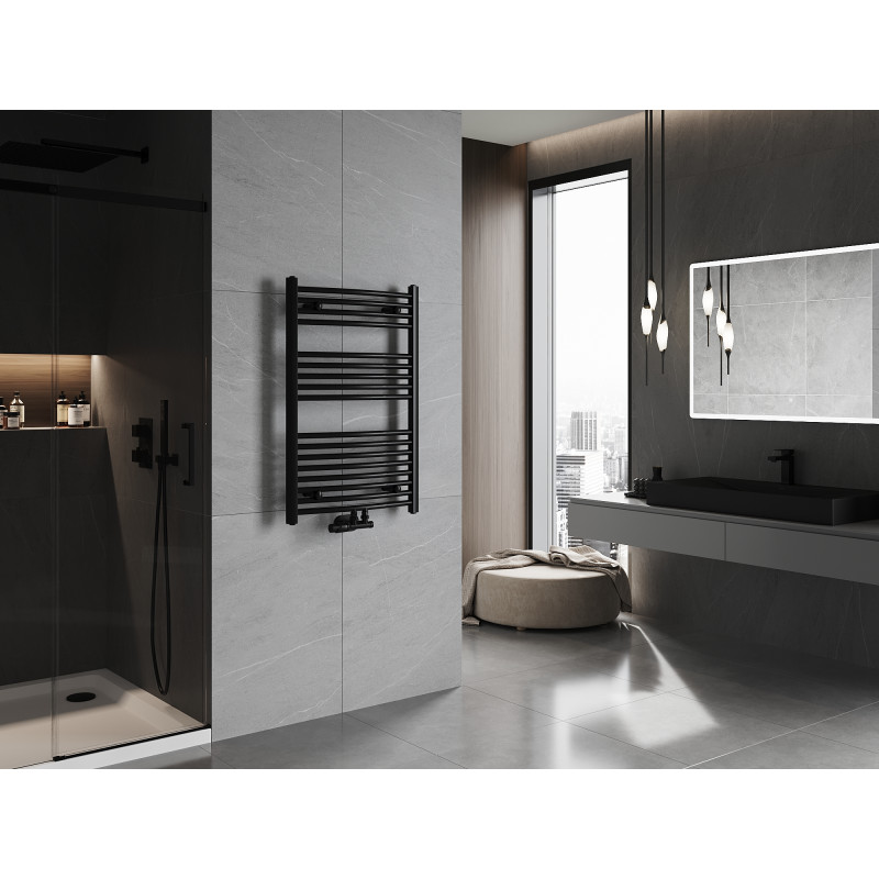 Mexen Ares radiator baie 900 x 600 mm, 433 W, negru - W102-0900-600-00-70