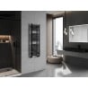Mexen Ares fürdőszobai radiátor 1200 x 400 mm, 442 W, Fekete - W102-1200-400-00-70