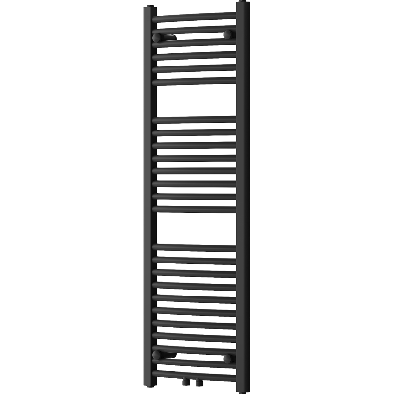 Mexen Ares fürdőszobai radiátor 1200 x 400 mm, 442 W, Fekete - W102-1200-400-00-70