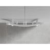 Mexen Ares fürdőszobai radiátor 1200 x 500 mm, 531 W, Fehér - W102-1200-500-00-20