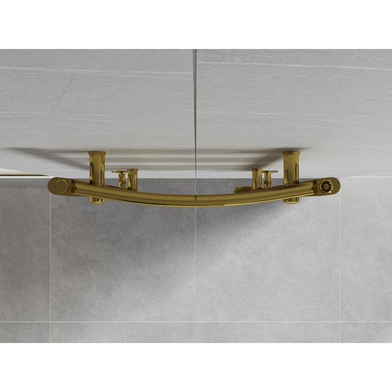 Mexen Ares calorifer pentru baie 1200 x 500 mm, 420 W, auriu - W102-1200-500-00-50