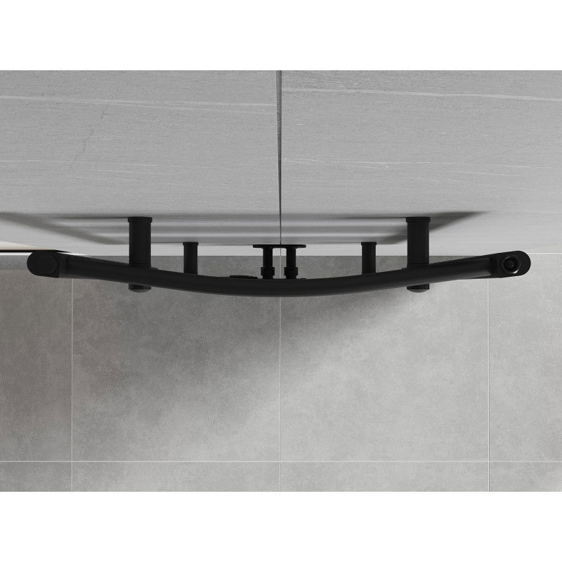 Mexen Ares fürdőszobai radiátor 1200 x 600 mm, 620 W, fekete - W102-1200-600-00-70