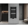 Mexen Ares fürdőszobai radiátor 1200 x 600 mm, 620 W, Fekete - W102-1200-600-00-70