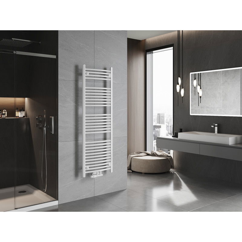 Mexen Ares fürdőszobai radiátor 1500 x 500 mm, 630 W, fehér - W102-1500-500-00-20