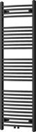 Mexen Ares fürdőszobai radiátor 1500 x 500 mm, 630 W, Fekete - W102-1500-500-00-70