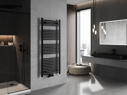 Mexen Ares Calorifer de baie 1500 x 600 mm, 733 W, Neagră - W102-1500-600-00-70