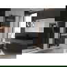 Mexen Ares fürdőszobai radiátor 1800 x 600 mm, 958 W, fekete - W102-1800-600-00-70