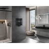 Mexen Mars Calorifer de baie 500 x 400 mm, 178 W, Neagră - W110-0500-400-00-70