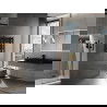 Mexen Mars Calorifer de baie 700 x 400 mm, 238 W, Neagră - W110-0700-400-00-70