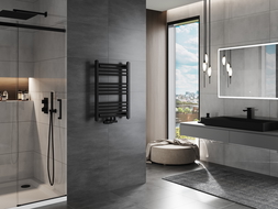 Mexen Mars radiator de baie 700 x 500 mm, 284 W, negru - W110-0700-500-00-70