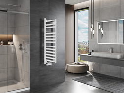Mexen Mars Calorifer de baie 1200 x 400 mm, 439 W, Albă - W110-1200-400-00-20