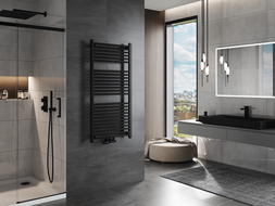 Mexen Mars Calorifer de baie 1200 x 600 mm, 617 W, Neagră - W110-1200-600-00-70