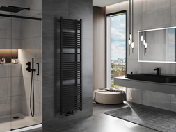 Mexen Mars Calorifer de baie 1800 x 500 mm, 814 W, Neagră - W110-1800-500-00-70