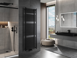 Mexen Mars Calorifer de baie 1800 x 600 mm, 953 W, Neagră - W110-1800-600-00-70