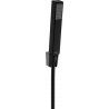 Mexen R-77 pontszerű zuhanykészlet, fekete - 785775052-70