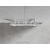 Mexen Mars Calorifer de baie 700 x 400 mm, 238 W, Albă - W110-0700-400-00-20
