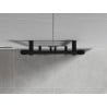 Mexen Mars Calorifer de baie 900 x 400 mm, 309 W, Neagră - W110-0900-400-00-70