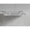 Mexen Mars Calorifer de baie 900 x 500 mm, 370 W, Albă - W110-0900-500-00-20