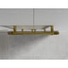 Mexen Mars Calorifer de baie 1200 x 500 mm, 417 W, Aurie- W110-1200-500-00-50