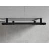 Mexen Mars Calorifer de baie 1200 x 600 mm, 617 W, Neagră - W110-1200-600-00-70