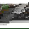 Mexen Elias chiuvetă granit 1-cameră cu picurător și baterie bucătărie Carla, negru stropit - 6511-76-670700-76