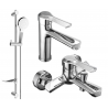 Mexen Sabre DF05 set cadă, Crom - 72103DF05-00