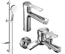 Mexen Sabre DF05 fürdőkád készlet, króm - 72103DF05-00
