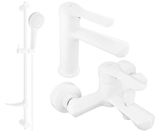 Mexen Sabre Set de baie DF05, alb - 72103DF05-20