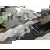 Mexen Andres Chiuvetă de granit de 1,5 compartiment cu picurător și baterie de bucătărie Carla, Neagră - 6515-77-670700-50-B