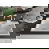 Mexen Tomas chiuvetă de granit cu 2 cuve cu baterie de bucătărie Carla, alb - 6516-20-670700-20