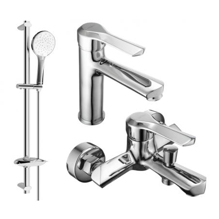 Mexen Sabre DB74 set de baie, crom - 72103DB74-00