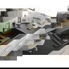 Mexen Tomas Chiuvetă de granit cu 2 compartimente și baterie de bucătărie Carla, Neagră/Argintiu metalic - 6516-73-670700-50