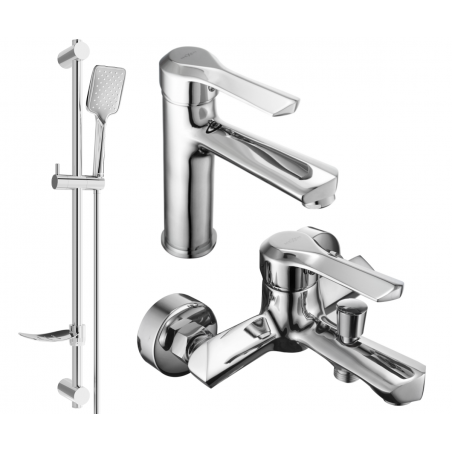 Set cadă Mexen Sabre DF62, crom - 72103DF62-00
