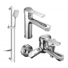 Set cadă Mexen Sabre DF62, crom - 72103DF62-00