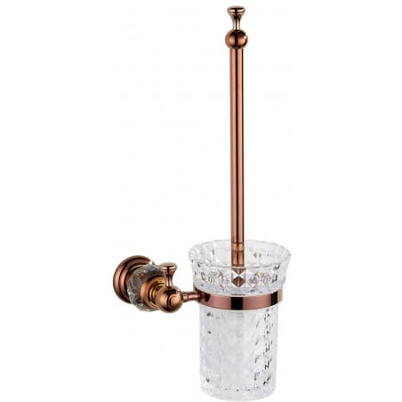 Mexen Estela perie de toaletă, aur roz - 7011550-60