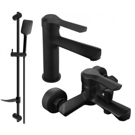 Mexen Sabre DF62 set cadă, negru - 72103DF62-70
