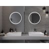 Mexen Gobi oglindă iluminată de baie 60 x 60 cm, LED 6000K, anti aburire - 9801-060-060-611-00