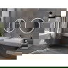Mexen Gobi oglindă iluminată de baie 70 x 70 cm, LED 6000K, anti aburire - 9801-070-070-611-00