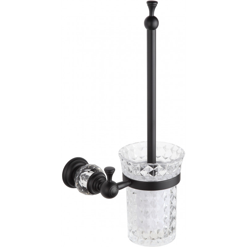 Mexen Estela fekete WC-kefe - 7011550-70