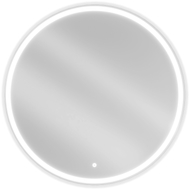Mexen Gobi megvilágított fürdőszobai tükör, kerek 90 cm, LED 6000K, páramentes - 9801-090-090-611-00