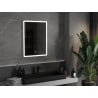 Mexen Navia megvilágított fürdőszobai tükör 60 x 80 cm, LED 6000K, anti-pára - 9803-060-080-611-00