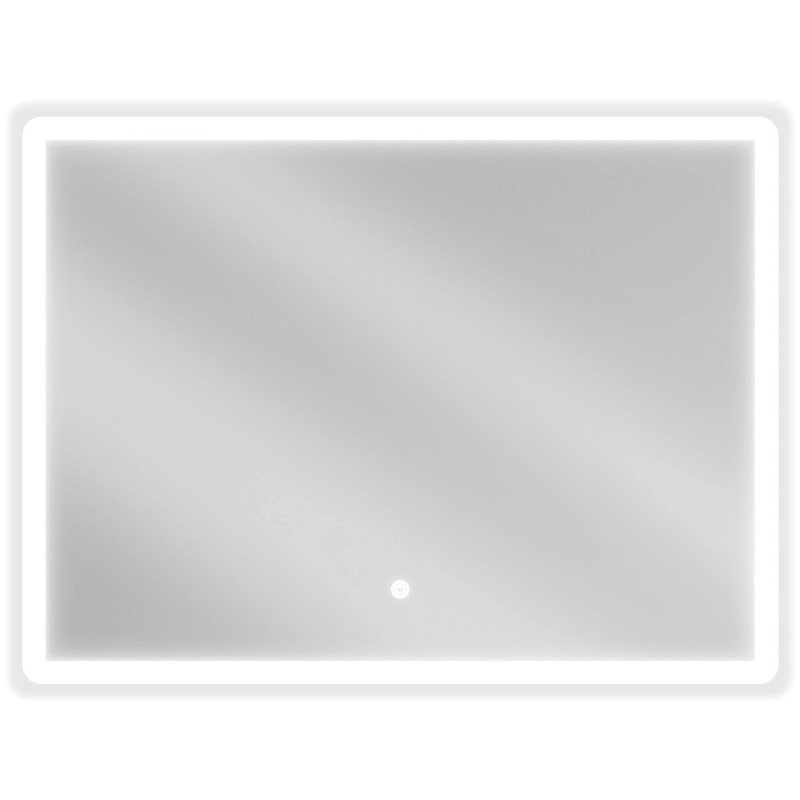 Mexen Navia oglindă de baie iluminată 80 x 60 cm, LED 6000K, anti-aburire - 9803-080-060-611-00