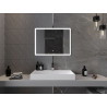 Mexen Navia oglindă de baie iluminată 80 x 60 cm, LED 6000K, anti-aburire - 9803-080-060-611-00