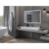 Mexen Navia megvilágított fürdőszobai tükör 120 x 80 cm, LED 6000K, páramentes - 9803-120-080-611-00