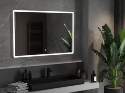 Mexen Navia oglindă de baie iluminată 120 x 80 cm, LED 6000K, anti-aburire - 9803-120-080-611-00