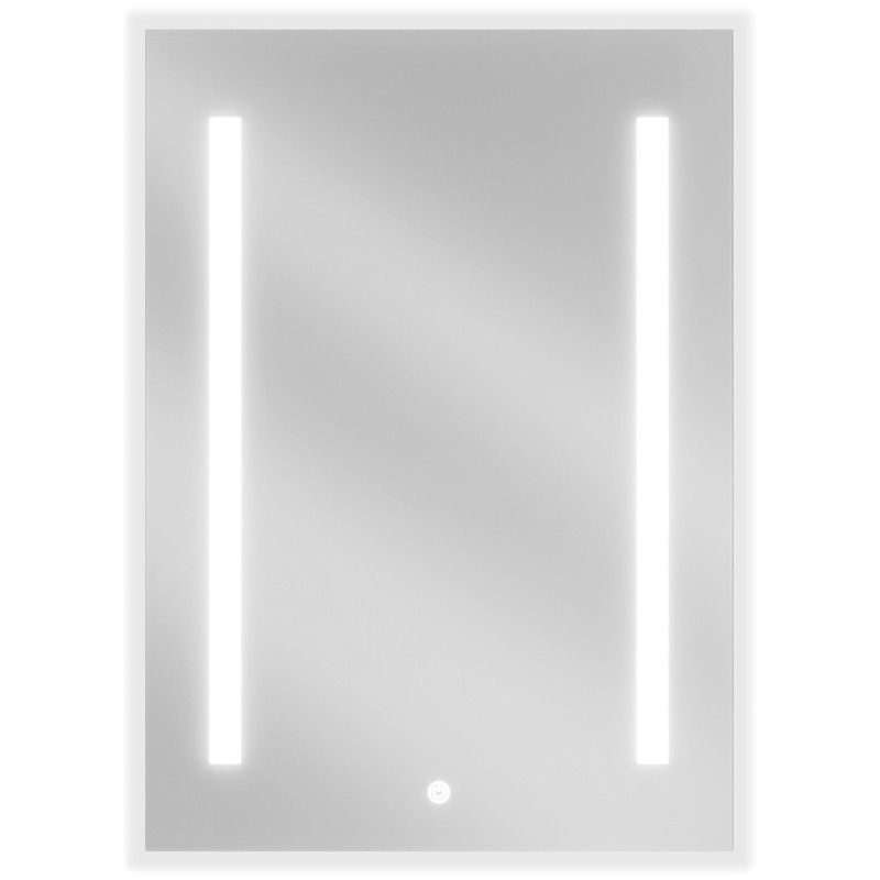 Mexen Remi 50 x 70 cm-es LED-es világító fürdőszobai tükör, 6000K, páramentes - 9804-050-070-611-00