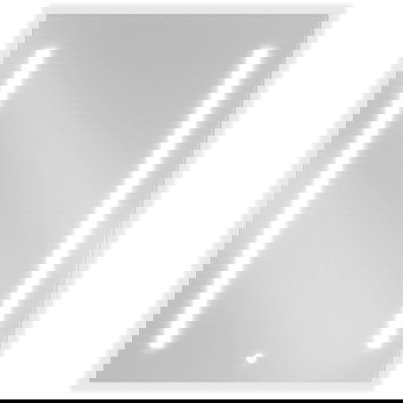 Mexen Remi megvilágított fürdőszobai tükör 60 x 80 cm, LED 6000K, páramentes - 9804-060-080-611-00