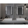 Mexen Remi oglindă de baie iluminată 60 x 80 cm, LED 6000K, antiaburire - 9804-060-080-611-00