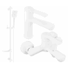 Mexen Sabre DF62 fürdőkád készlet, fehér - 72103DF62-20